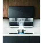 产品介绍：老板抽油烟机 A672，橱柜下或壁挂式，强力吸力 1050 CFM 带增压涡轮模式，洗碗机安全的滤油板，30 英寸